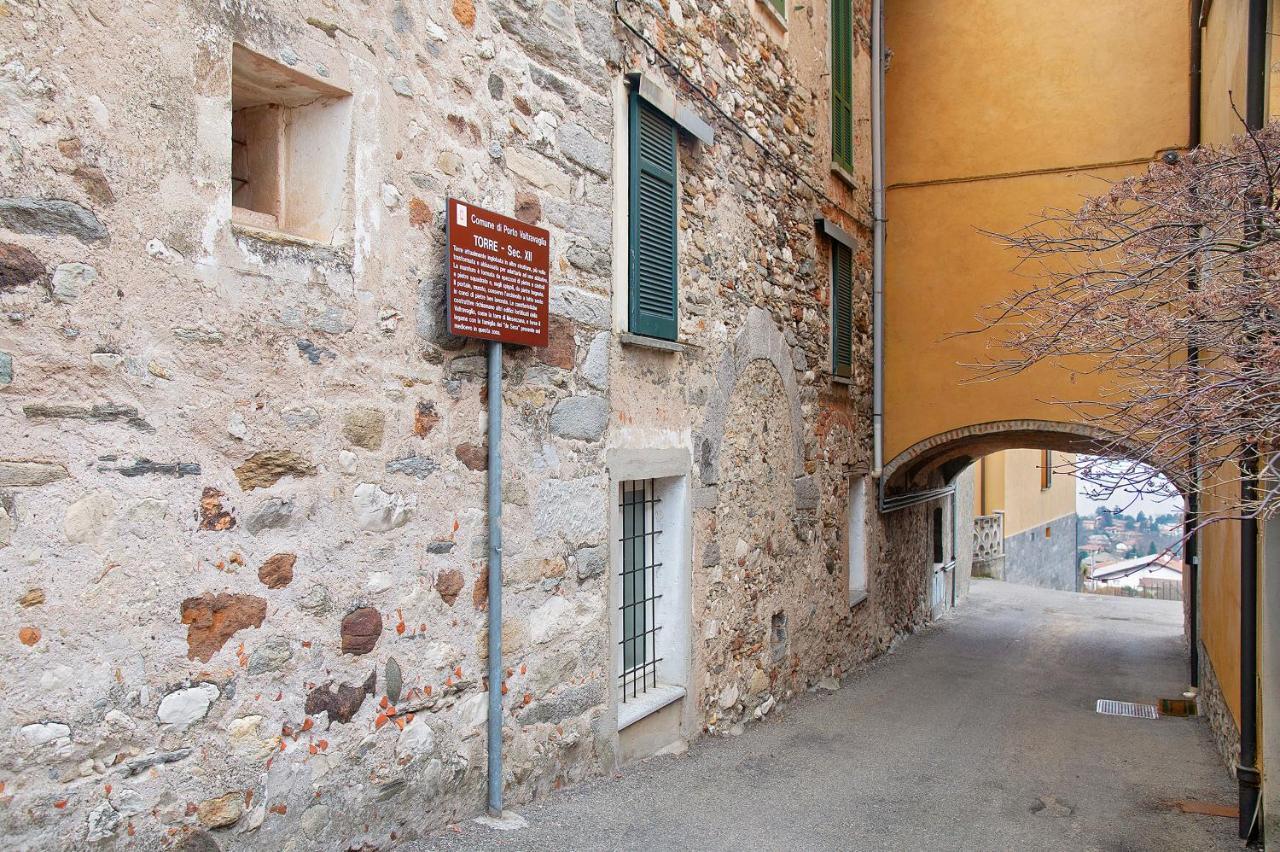 La Vecchia Torre Apartment Porto Valtravaglia Luaran gambar